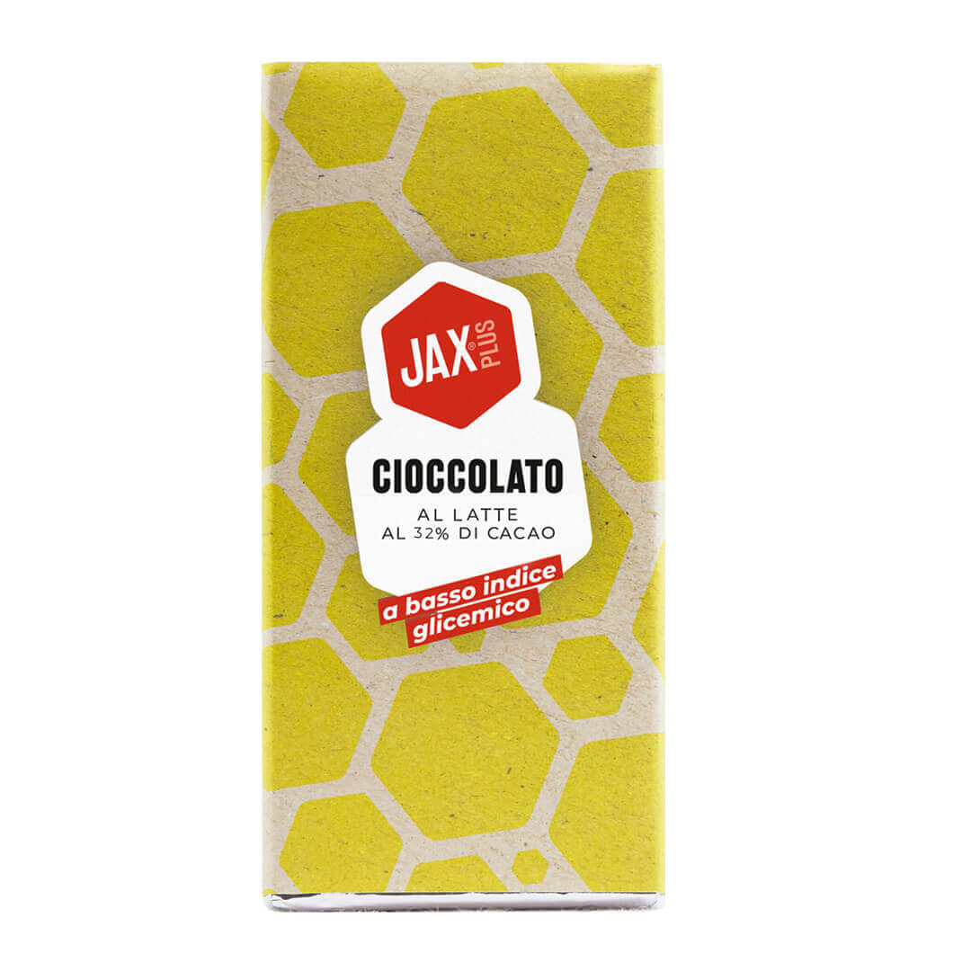 Cioccolato JAXplus al latte 32% di cacao